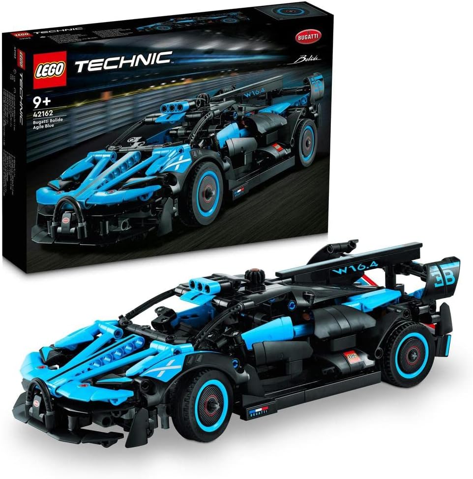 LEGO® 42162 Bugatti Bolide Agile Blue offers realistic automotive design in a compact, buildable form. It’s tough enough for high-speed play and detailed enough to display on a shelf with pride. Whether for birthdays, holidays, or car-loving occasions, this set makes an impressive gift that inspires both creativity and curiosity.