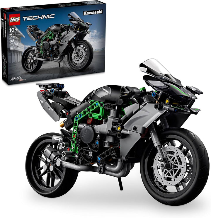 This set not only celebrates the engineering marvel of the Kawasaki Ninja H2R but also provides an immersive building journey. Whether you're a motorcycle aficionado, a LEGO collector, or someone passionate about engineering, this model serves as both an educational tool and a testament to design excellence.