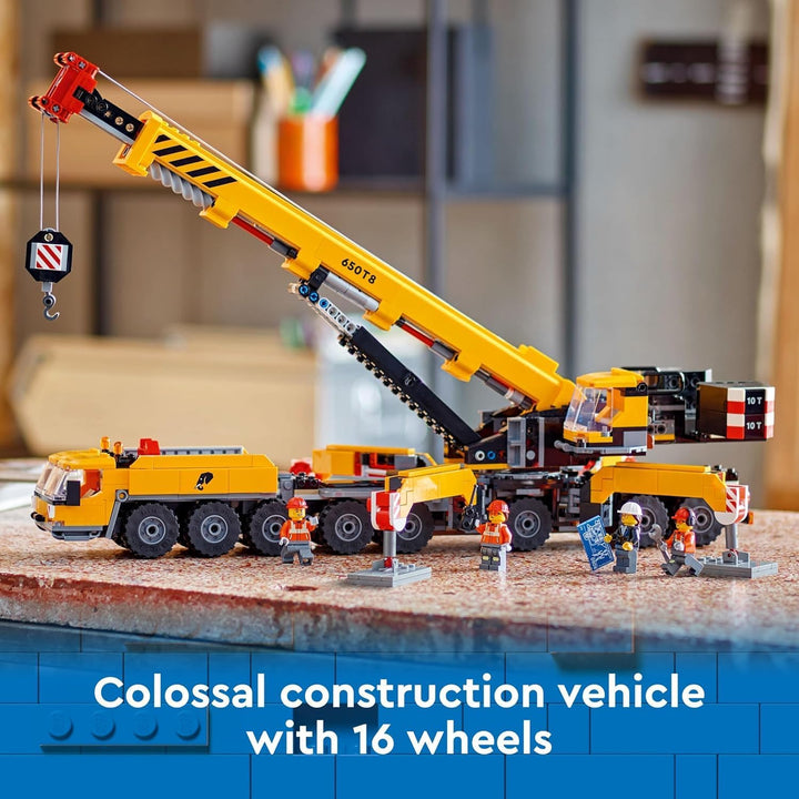 Lego 60409 Yellow Mobile Construction Crane