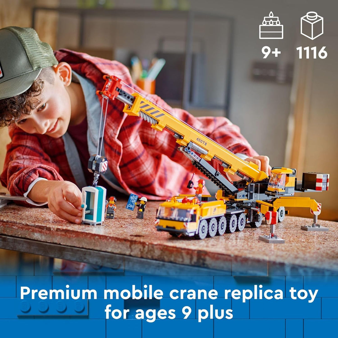 Lego 60409 Yellow Mobile Construction Crane