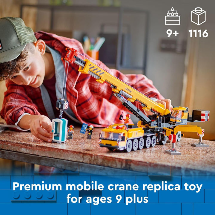 Lego 60409 Yellow Mobile Construction Crane