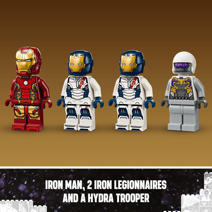 Lego 76288 Iron Man & Iron Legion vs. Hydra Soldier