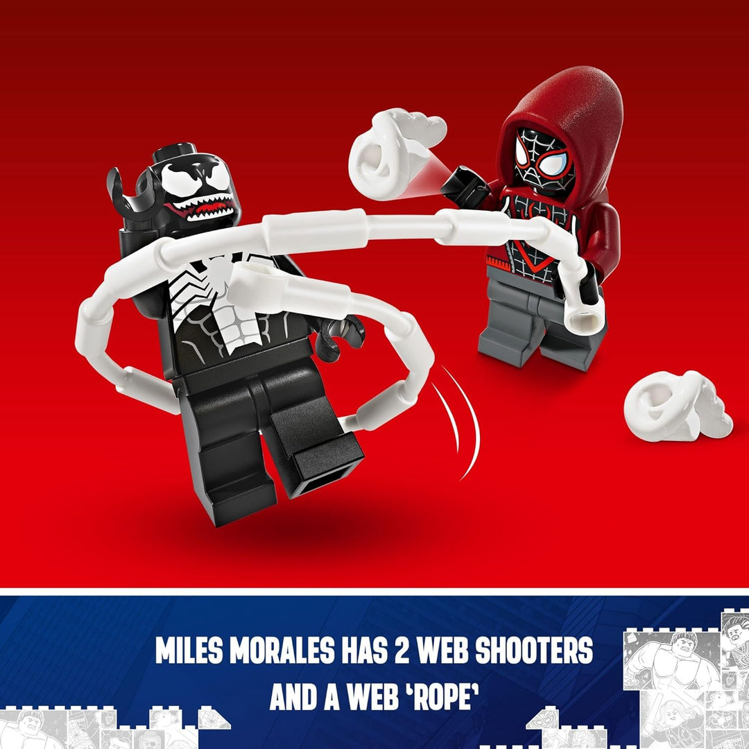 Lego 76276 Venom Mech Armor vs. Miles Morales