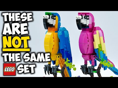 Lego 31144 Exotic Pink Parrot
