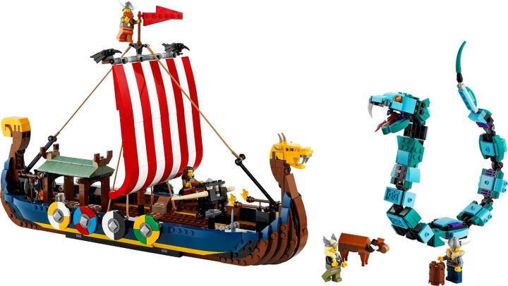 LEGO Creator Viking Ship and the Midgard Serpent 31132