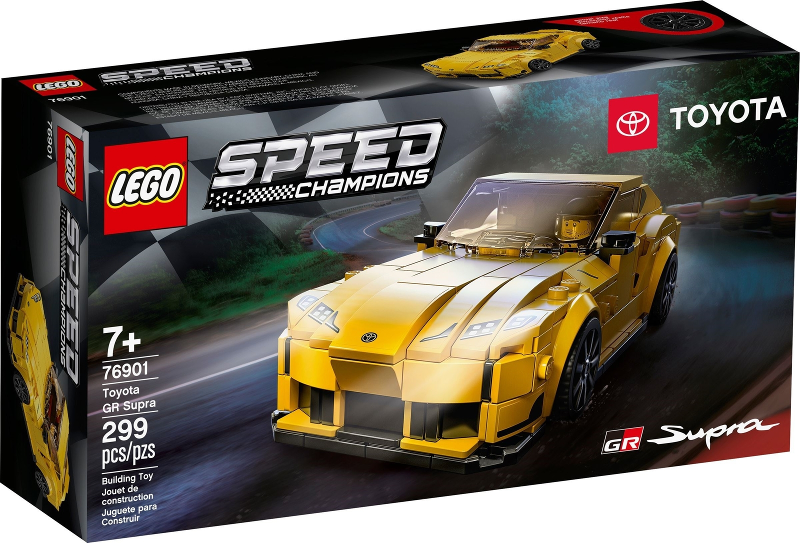 LEGO Speed Champions Toyota GR Supra 76901 (299 pieces)-Toys Coming In Hot