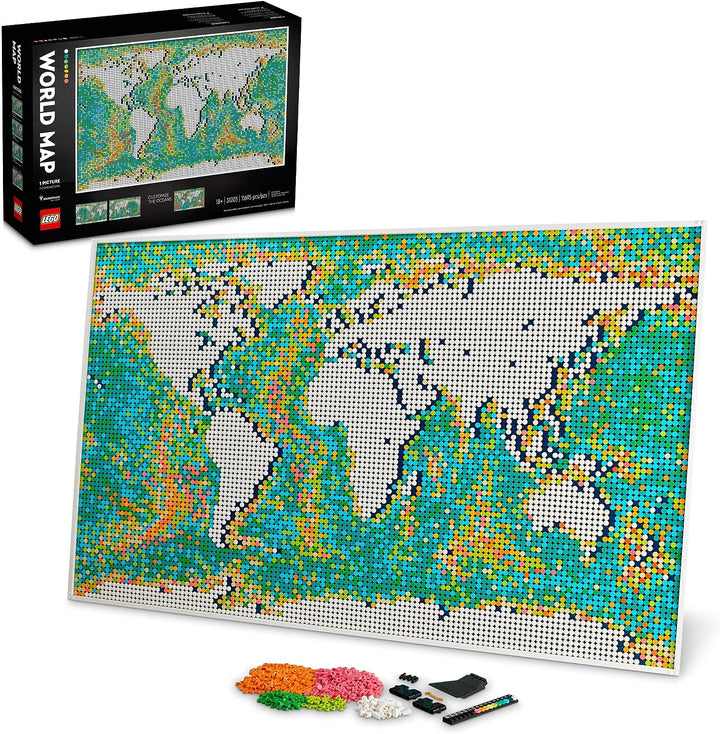 Lego Art World Map 31203