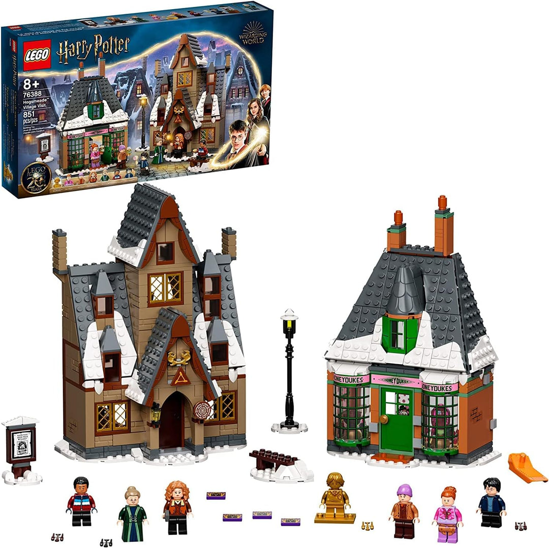 LEGO 76388 Hogsmeade™ Village Visit is perfect for Harry Potter™ fans and LEGO enthusiasts alike, offering a blend of nostalgia and creativity. Whether for play or display, the Hogsmeade™ Village Visit set is a magical addition to any collection, providing endless hours of fun and imagination.