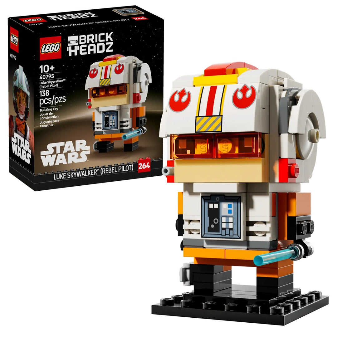 LEGO 70495 Luke Skywalker™ (Rebel Pilot) ffers a fresh take on Luke’s appearance, making it a standout addition to any LEGO Star Wars™ display or micro-figure collection. With a modest piece count, this set delivers a fast yet satisfying build, ideal for fans of all skill levels and perfect for a quick dose of nostalgia. Compact and poseable, it’s perfect for desks, bookshelves, or gifting to any Star Wars fan—especially those who grew up with the original trilogy.