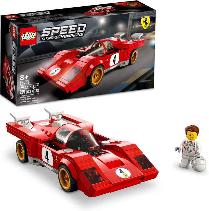 Celebrate the timeless allure of automotive excellence with the LEGO 76906 1970 Ferrari 512 M. With&nbsp;291 pieces, it's a must-have addition to your LEGO collection and a tribute to the golden era of racing. Immerse yourself in the world of vintage sports cars, admire the craftsmanship of Ferrari, and relish the beauty of an era gone by. The open road awaits your exploration!