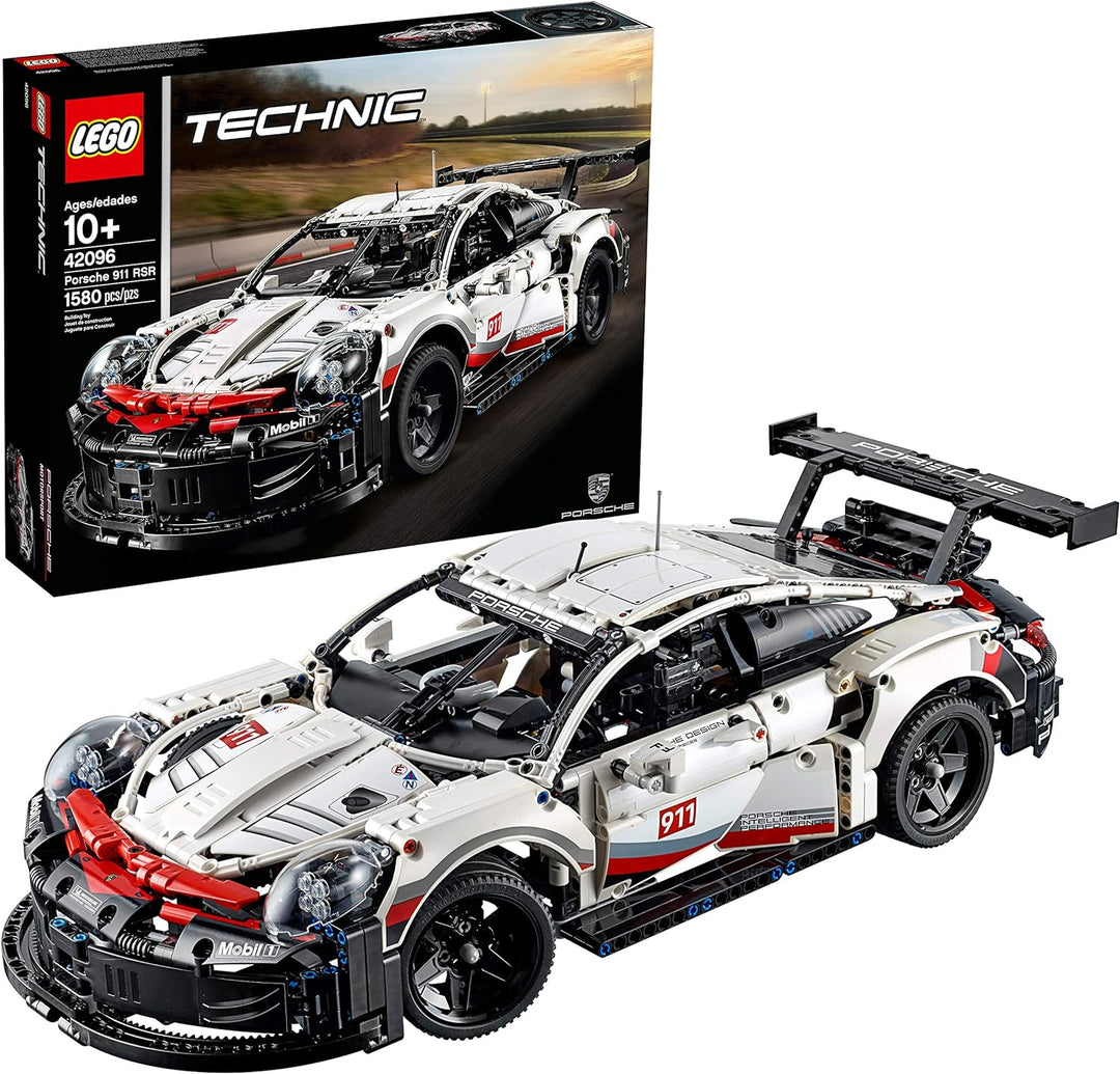 Lego 42096 Porsche 911 RSR Set experience the thrill of owning a Porsche 911 RSR, meticulously recreated with authentic details and high-performance features. A must-have for car enthusiasts and Lego collectors, this set is a striking addition to any collection, perfect for display and admiration. Whether for a birthday, holiday, or special occasion, this Lego set is an ideal gift for fans of motorsport, Porsche, and advanced Lego building.