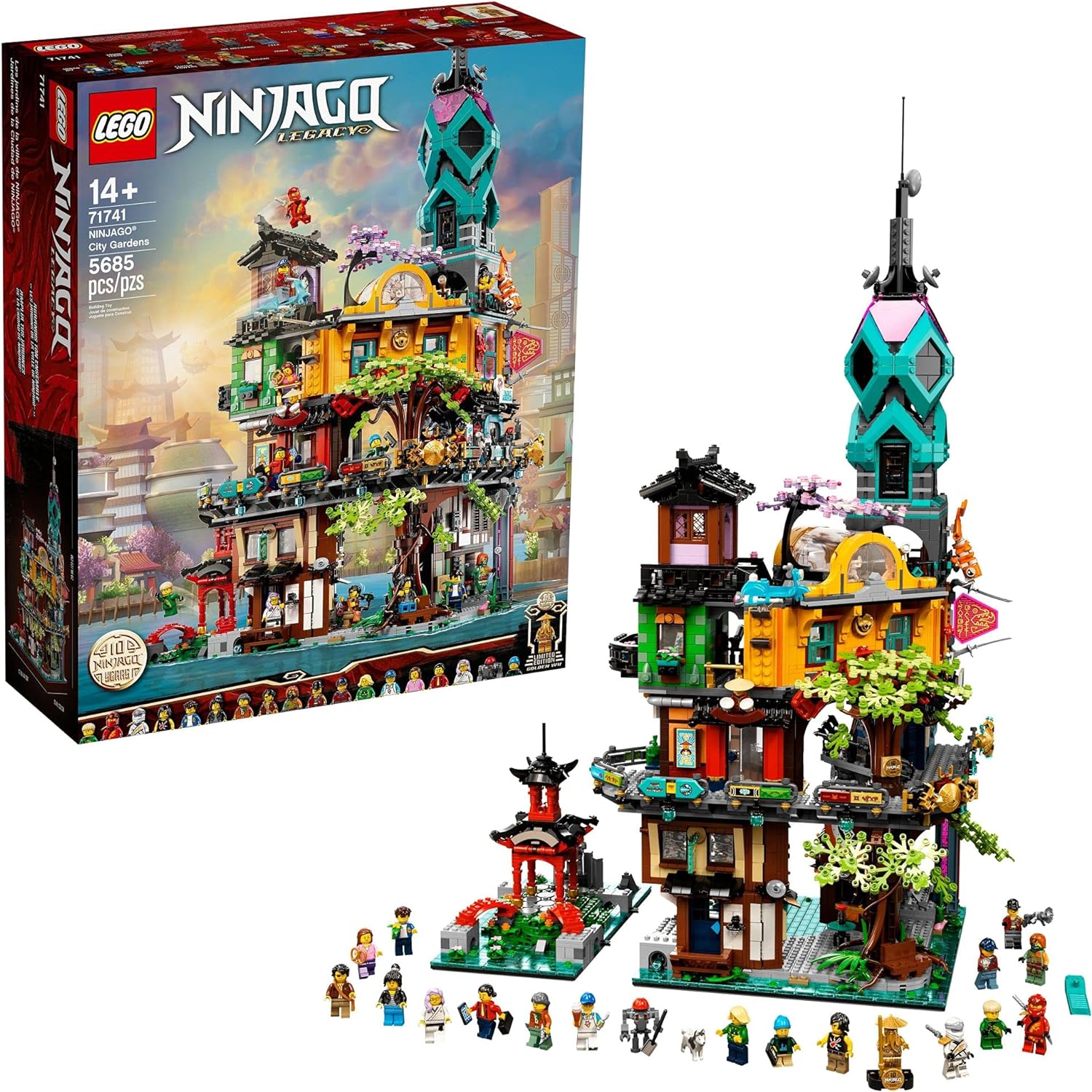 Lego 71741 NINJAGO® City Gardens – Toys Coming In Hot