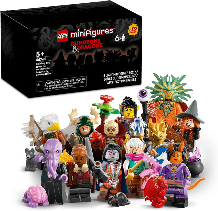 LEGO 66765 Dungeons & Dragons® 6 Pack encourage storytelling and creative play with these iconic characters and creatures, perfect for solo adventures or group play. Whether you’re a longtime player or new to the world of Dungeons & Dragons®, this set is a fantastic way to celebrate your love for the game. The exclusive nature of this 6 Pack makes it a valuable addition to any LEGO or D&D collection.