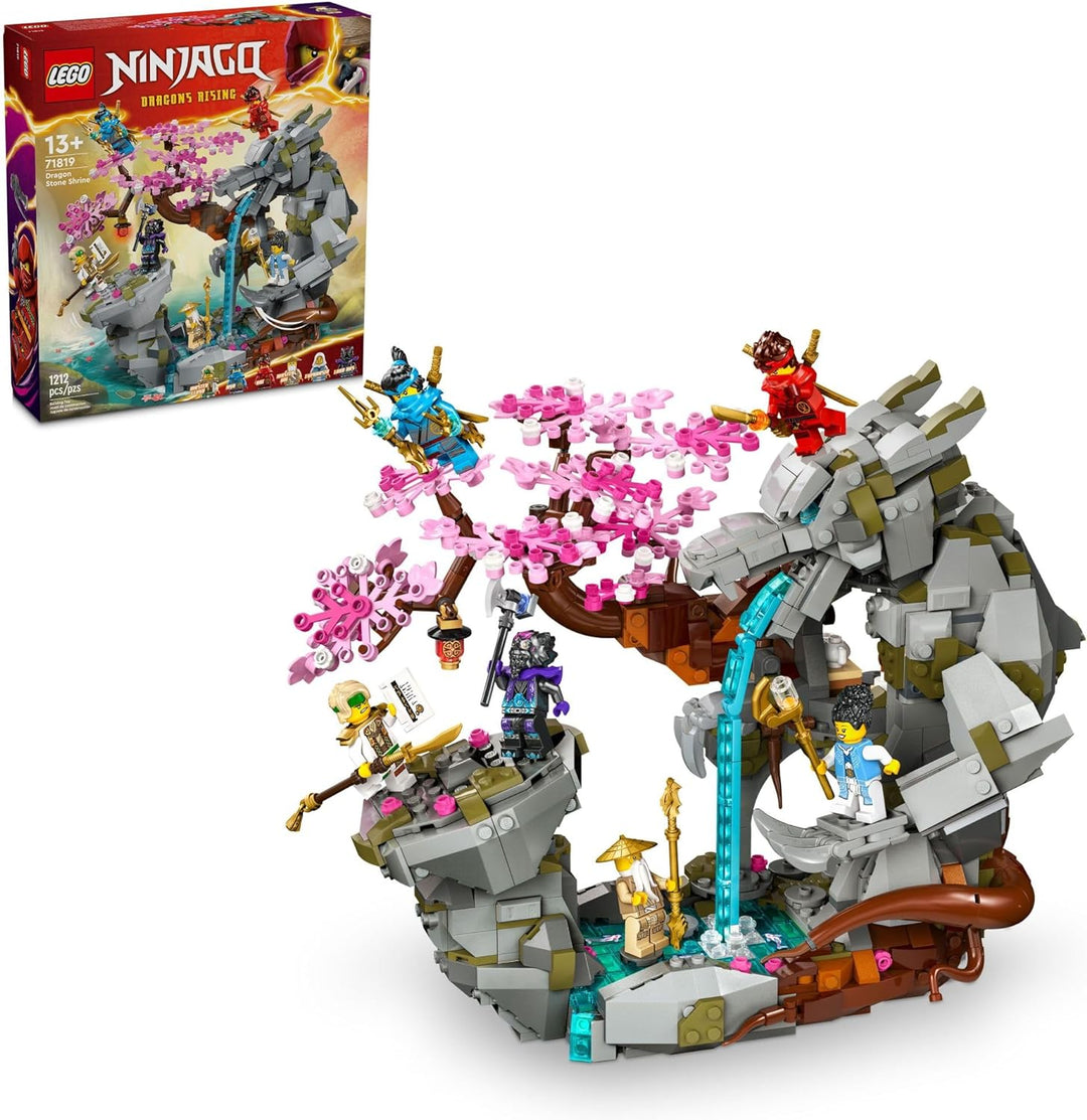 LEGO 71819 Dragon Stone Shrine is best for young adventurers and LEGO enthusiasts, the Dragon Stone Shrine set offers a blend of fantasy and creativity. Whether for play or as a captivating display piece, this set promises to inspire and entertain, making it an excellent addition to any LEGO collection.