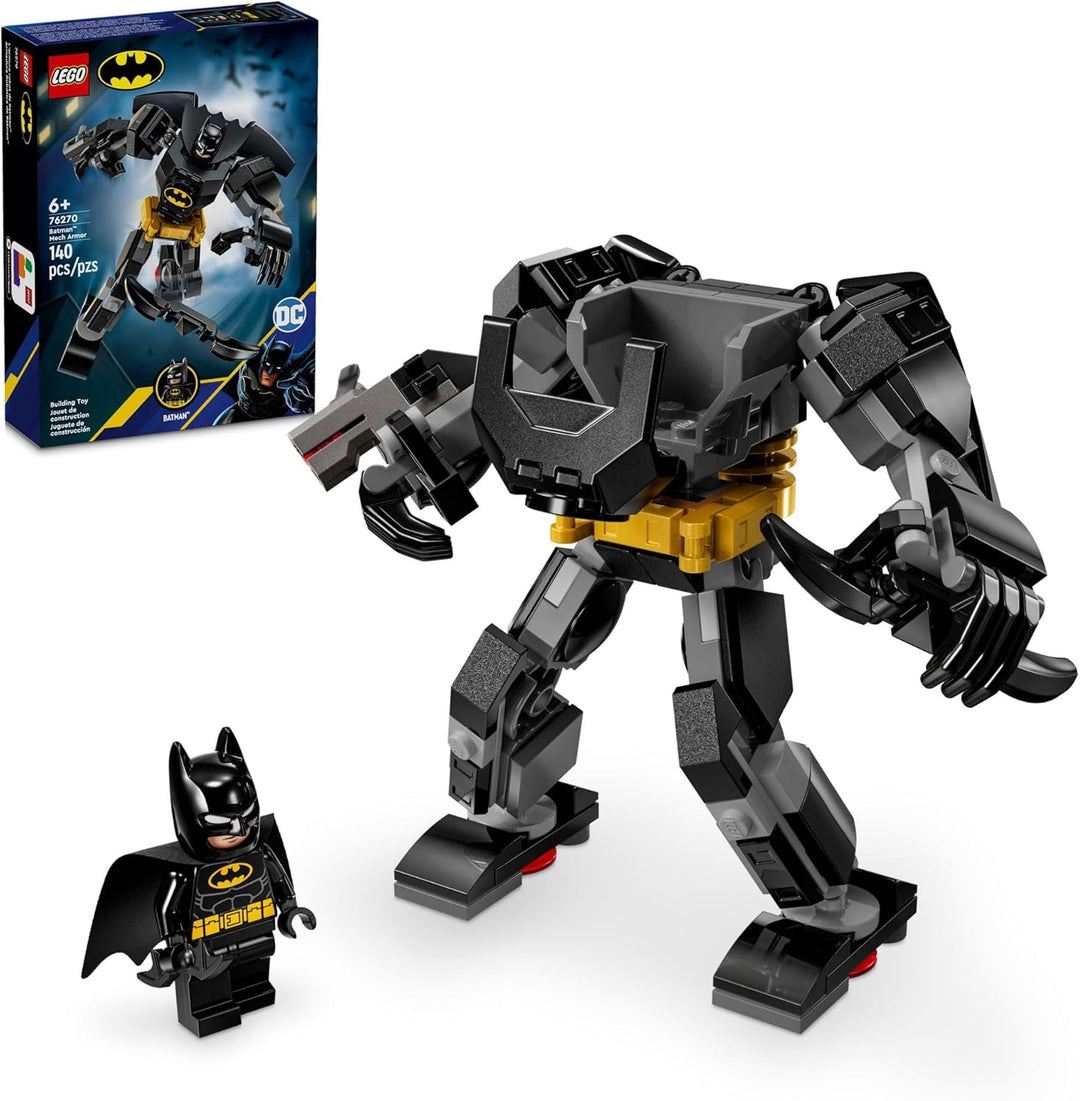 The LEGO 76270 Batman™ Mech Armor is the ultimate pick for young superheroes who want to team up with Batman and protect Gotham in style. An affordable LEGO DC set that’s great for both play and display.