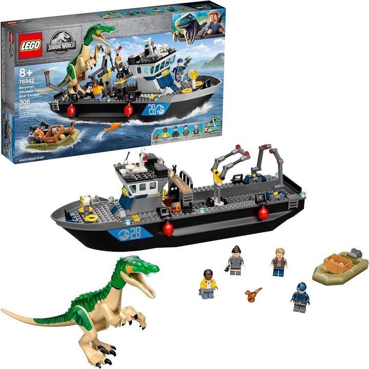 Lego 76942 Baryonyx Dinosaur Boat Escape