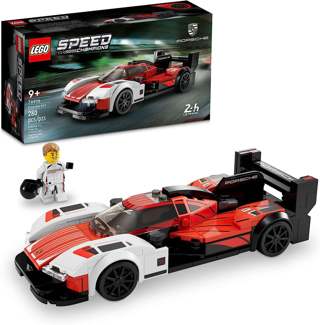 LEGO 76916 Porsche 963 is ideal for car enthusiasts and LEGO collectors, the Porsche 963 set is an excellent addition to any collection. Whether you're a fan of high-speed racing or simply appreciate beautifully designed cars, this set offers a unique and rewarding building experience that you won't want to miss.