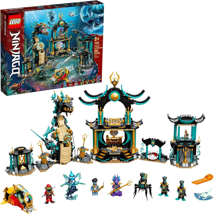 Embark on a deep-sea adventure with the LEGO 71755 Temple of the Endless Sea. With 1,060 pieces, it's a must-have addition to your LEGO collection and an invitation to explore a world beneath the waves. Immerse yourself in the mysteries of the Endless Sea, accompany the ninja on their quest, and uncover hidden treasures that await your discovery!