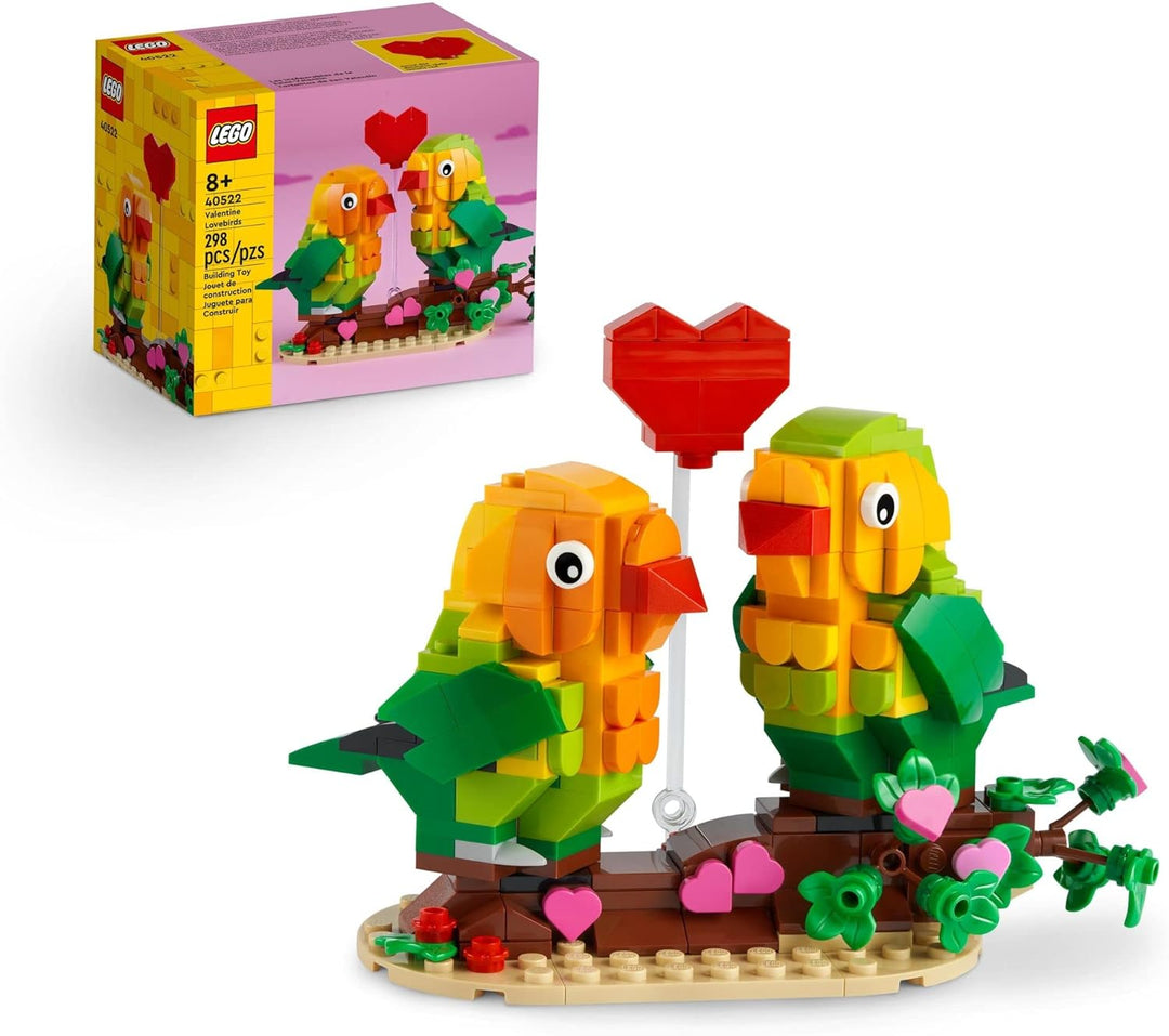 Share the love, brick by brick, with the LEGO 40522 Valentine Lovebirds. With 244 pieces, it's a must-have addition for celebrating love and creating sentimental moments. Embrace the spirit of Valentine's Day, cherish your loved ones, and let these adorable lovebirds be a symbol of your affection and devotion!