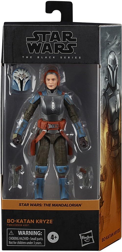 STAR WARS™ The Black Series Bo-Katan Kryze is a central figure in the Star Wars™ universe, known for her strength, leadership, and rich story arc. From facial likeness to battle-worn armor, this figure delivers Black Series craftsmanship at its finest. Perfect for fans of The Mandalorian, Clone Wars, or Star Wars™ collectors of all levels.