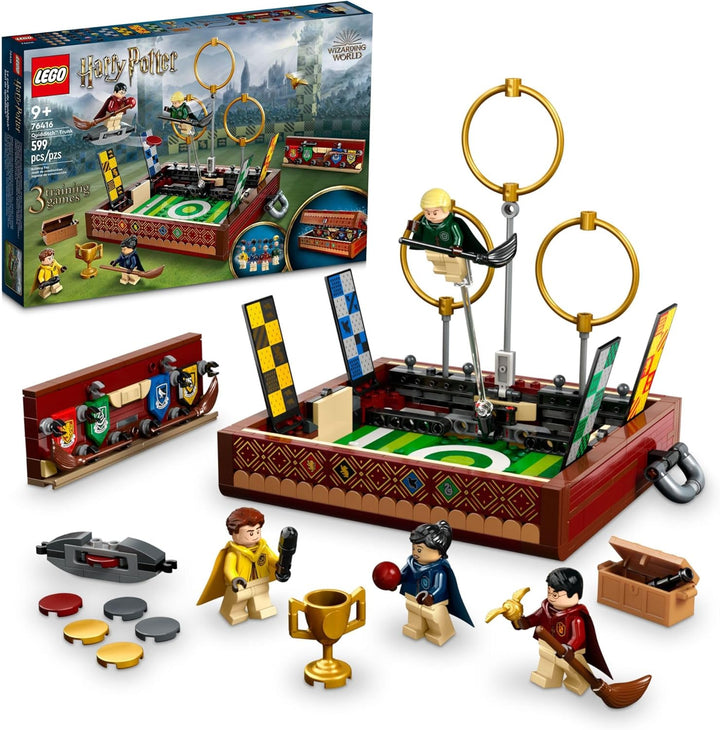 LEGO 76416 Quidditch™ Trunk is perfect for Harry Potter™ fans and LEGO enthusiasts who love the excitement of Quidditch™. Whether used for imaginative play or as a captivating display piece, the Quidditch™ Trunk set promises to deliver endless magical adventures and memories.