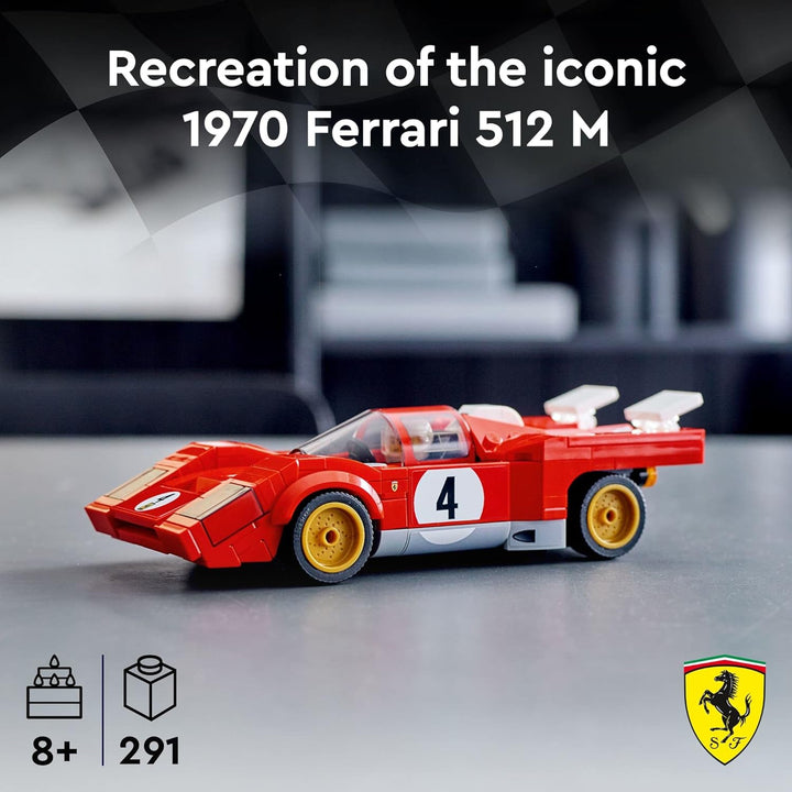 Lego 76906 1970 Ferrari 512 M Speed Champions