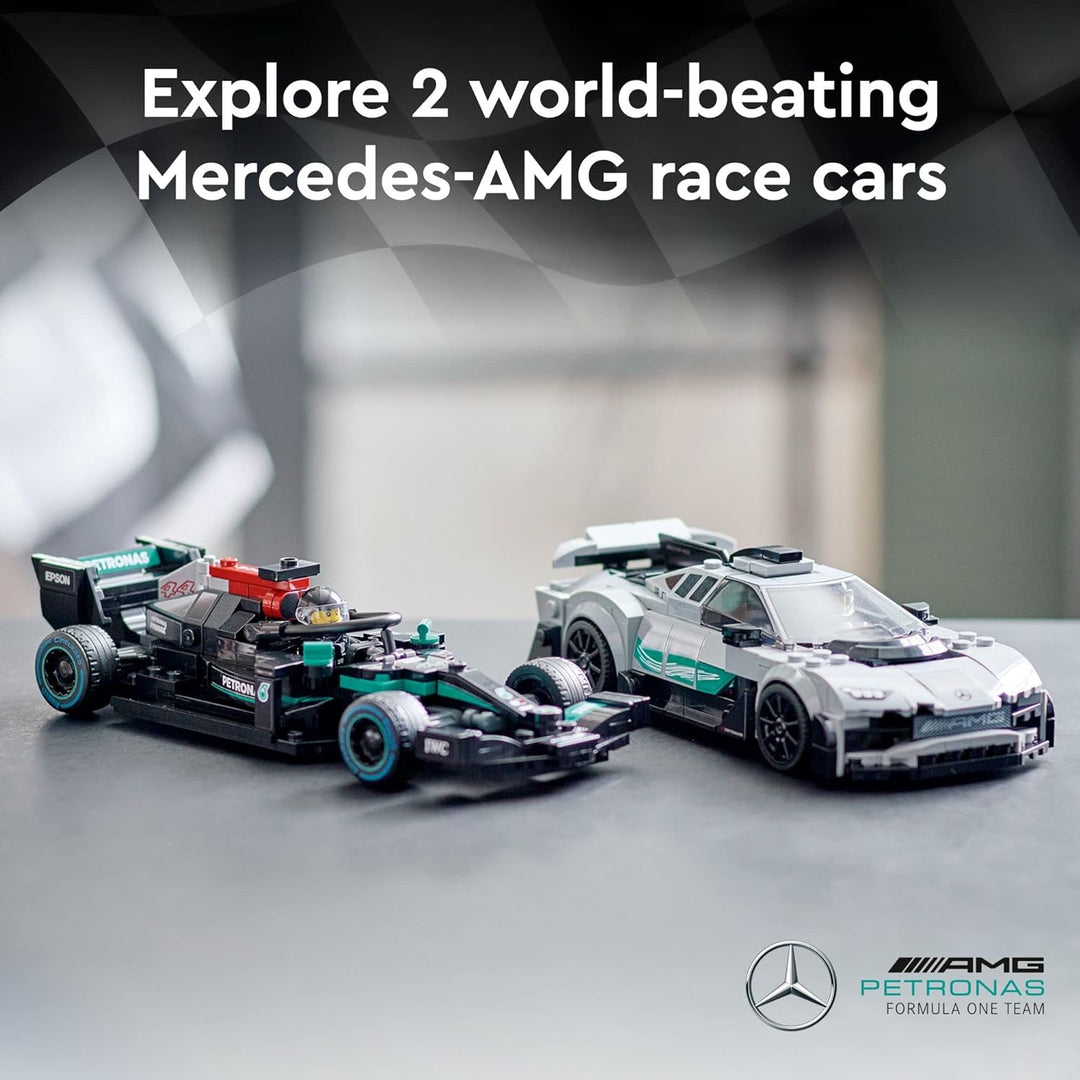 Lego 76909 Mercedes-AMG F1 W12 E Performance & Mercedes-AMG Project One