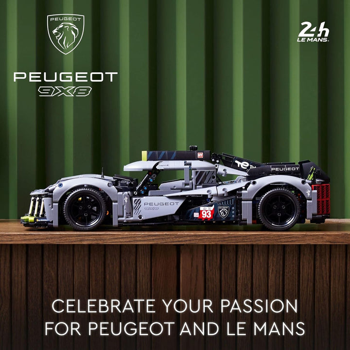 Lego 42156 PEUGEOT 9X8 24H Le Mans Hybrid Hypercar