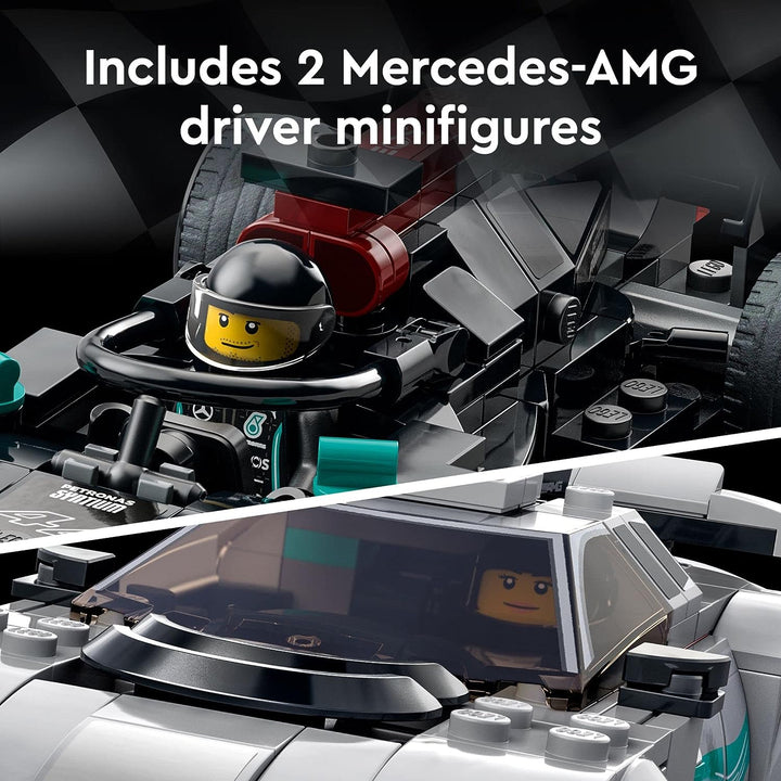 Lego 76909 Mercedes-AMG F1 W12 E Performance & Mercedes-AMG Project One