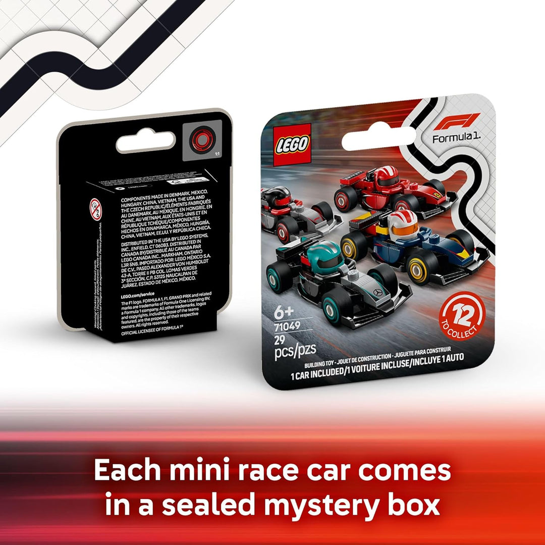 Lego 66796 F1® Collectible Race Cars 6 Pack