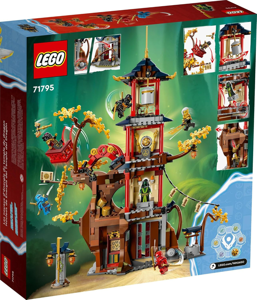 Lego 71795 Temple of the Dragon Energy Cores
