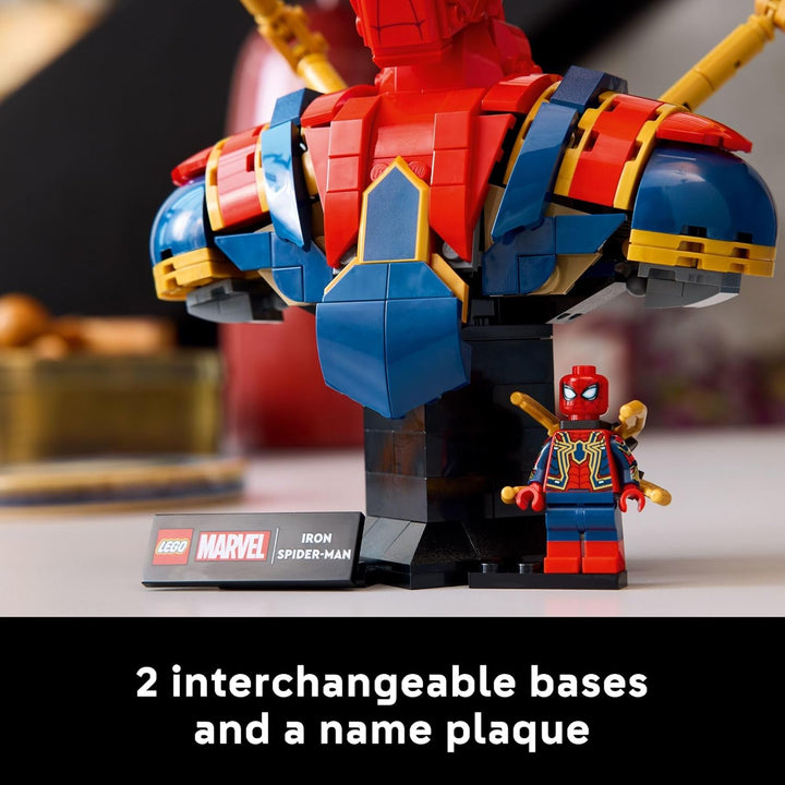 Lego 76326 Iron Spider-Man Bust