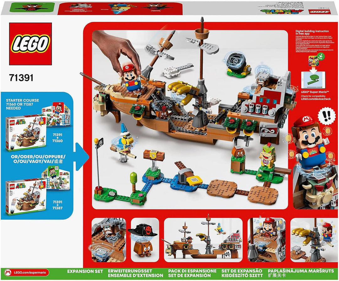 Lego 71391 Bowser’s Airship Expansion Set