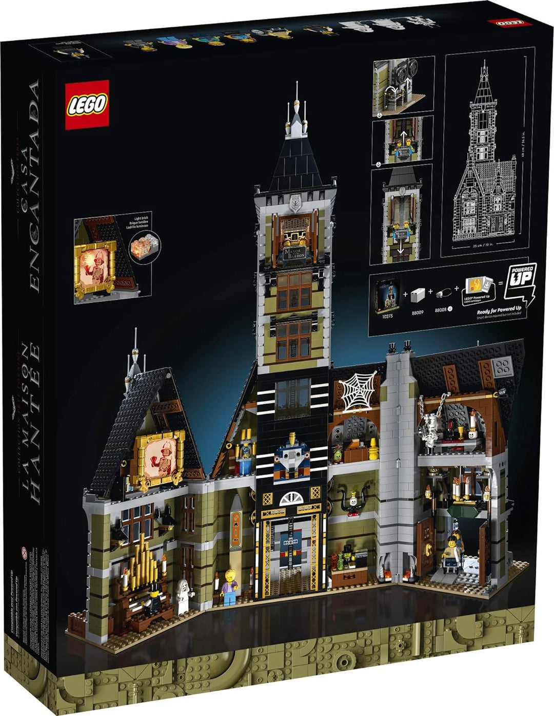 LEGO 10273 Haunted House - Unearth Spooky Delights with Every Brick!