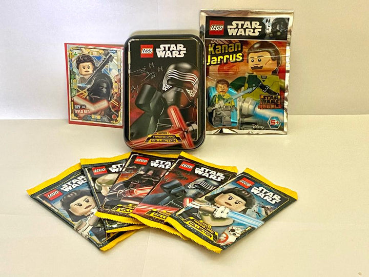 Lego Star Wars Trading Cards Series 1 Collector Tin Kylo Ren-Toys Coming In Hot