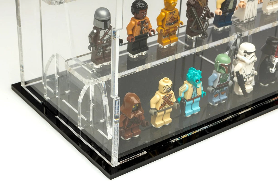 Minifigure Podium 30 Count Display Case MP30